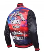 NBA All-Star Game 2025 Black Varsity Bomber Jacket