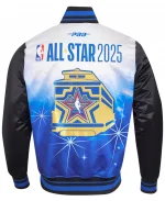 NBA All-Star Game 2025 Black Varsity Bomber Jacket