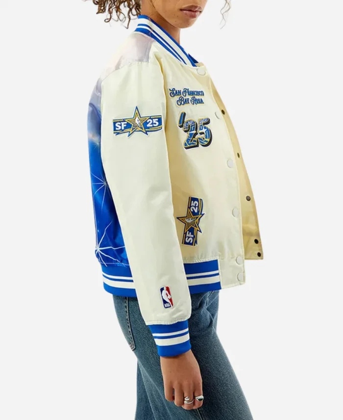 NBA All-Star Game 2025 Cream Jacket
