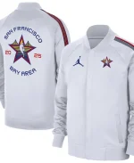 NBA All-Star Game 2025 White Game Jacket