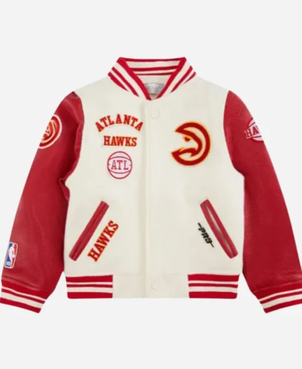 NBA Atlanta Hawks 2025 Wool Varsity Jacket