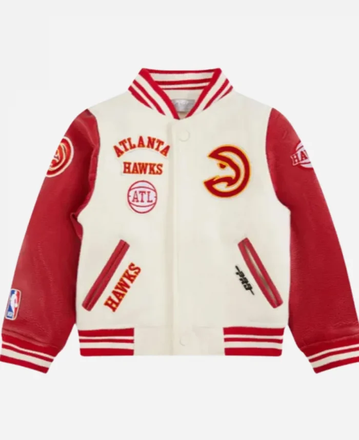 NBA Atlanta Hawks 2025 Wool Varsity Jacket