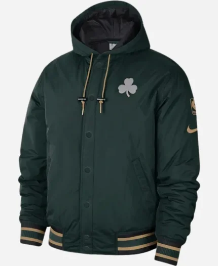 NBA Boston Celtics Bomber Hooded Jacket