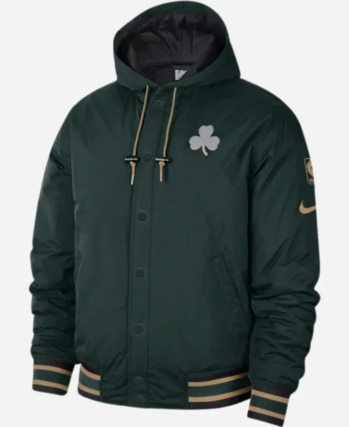 NBA Boston Celtics Bomber Hooded Jacket