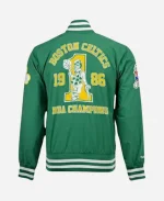 NBA Boston Celtics Green Bomber Warm-Up Jacket