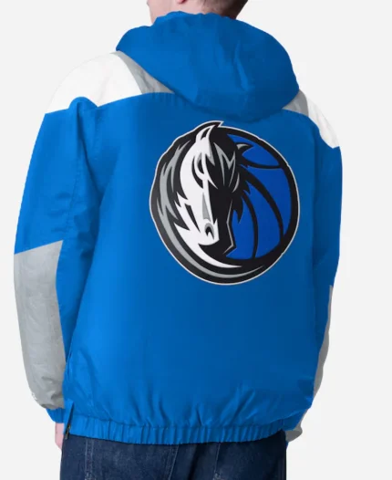 NBA Dallas Mavericks Starter Charger Half-Zip Jacket