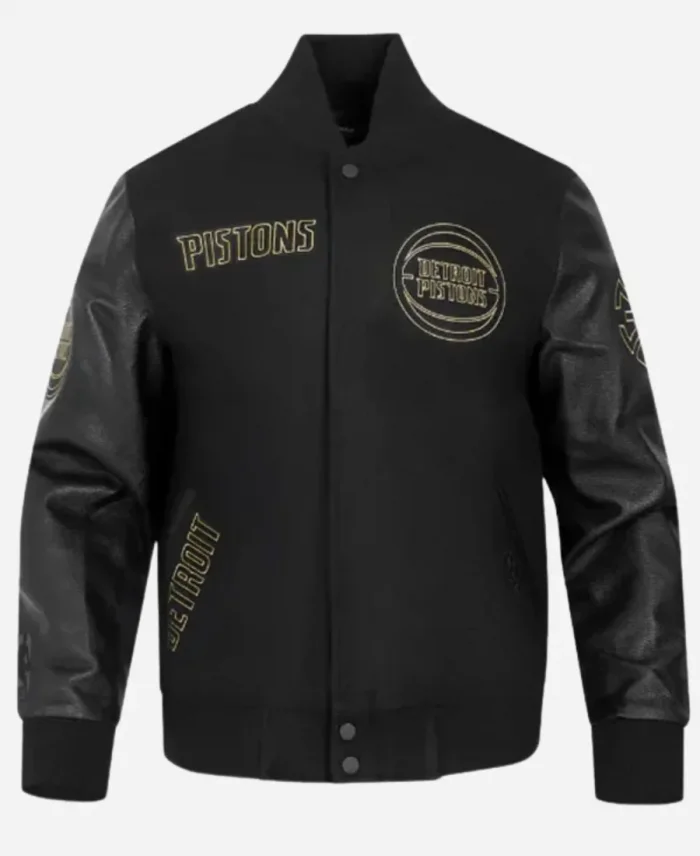 NBA Detroit Pistons 2025 Wool Varsity Jacket