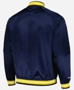 NBA Indiana Pacers 2025 Blue Varsity Bomber Jacket