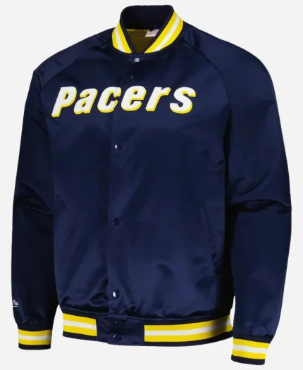 NBA Indiana Pacers 2025 Blue Varsity Jacket