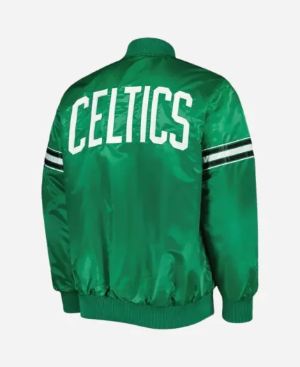 NBA Kelly Green Boston Celtics Starter Varsity Jacket