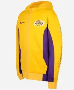 NBA Los Angeles Lakers Yellow Zip-Up Hoodie For Sale