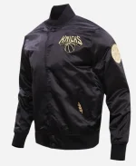 NBA New York Knicks 2025 Black Jacket