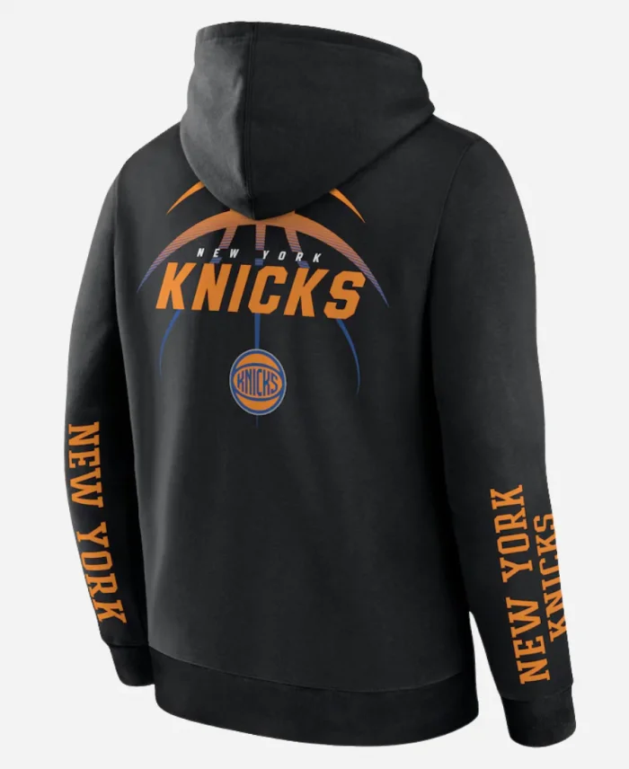 NBA New York Knicks Fanatics Black Pullover Hoodie