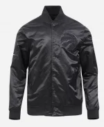 NBA Toronto Raptors 2025 Triple Black Satin Jacket
