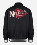 NFL Draft 2025 Green Bay Packers Black Cotton Bomber Jacket For Unisex