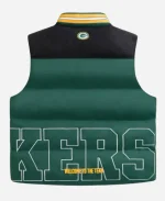 NFL Draft 2025 Green Bay Packers Green Puffer Vest For Men and Women