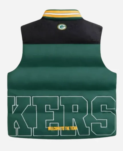 NFL Draft 2025 Green Bay Packers Green Puffer Vest For Men and Women