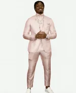 NFL Draft 2025 Malaki Starks Pink Suit