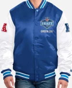 NFL Draft 2025 Starter Letterman Varsity Jacket