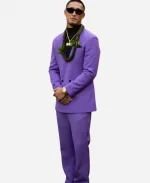 NFL Draft 2025 Tetairoa McMillan Purple Suit
