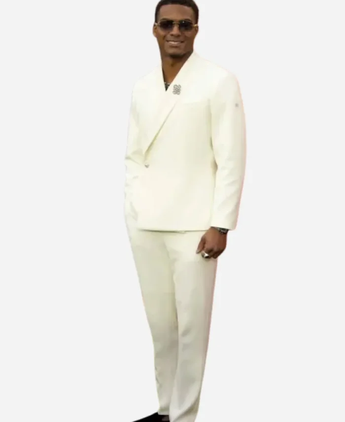 NFL Draft 2025 Will Johnson Cream Suit
