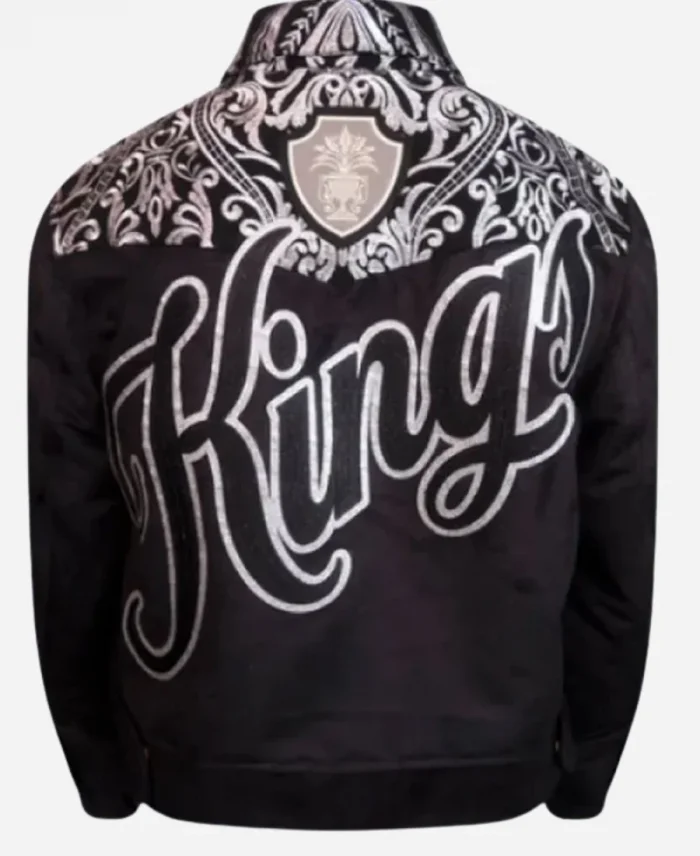 NHL Team 2025 Los Angeles Kings Black Suede Leather Jacket For Unisex