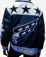 NHL Washington Capitals 2025 WAGs Playoff Satin Bomber Jacket