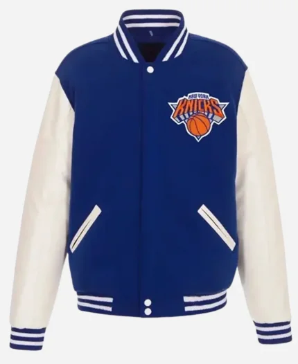 NY Knicks Blue and White Jacket