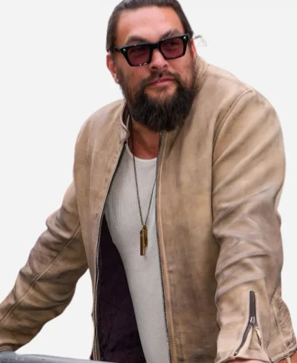 NYC 2025 Jason Momoa Brown Jacket For Men's