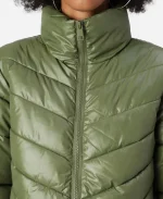 Nadine Mills Tv Series Supacell Season 01 Sabrina Green Quilted Puffer Jacket For Sale
