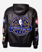 National Basketball Association All-Star San Francisco Bay Area 2025 Black Hooded Jacket