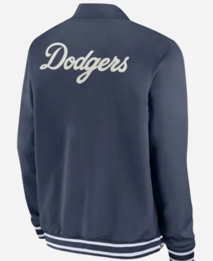 Navy City Connect Los Angeles Dodgers Blue Bomber Jacket