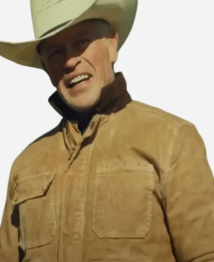 Neal McDonough The Last Rodeo 2025 Brown Jacket