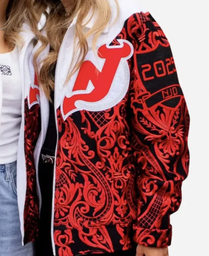 New Jersey NHL 2025 Devils WAGs Playoff Jacket