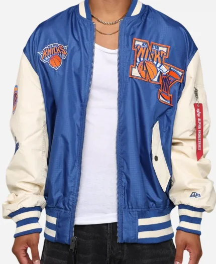 New York Knicks MA-1 Jacket