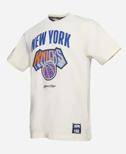 New York Knicks NBA x Two Hype Cream T-Shirt