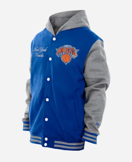 New York Knicks New Era Blue Jacket
