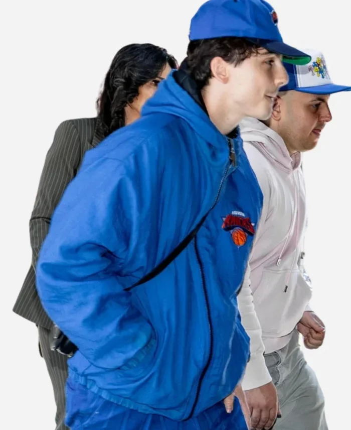 New York Knicks Timothée Chalamet Hooded Jacket