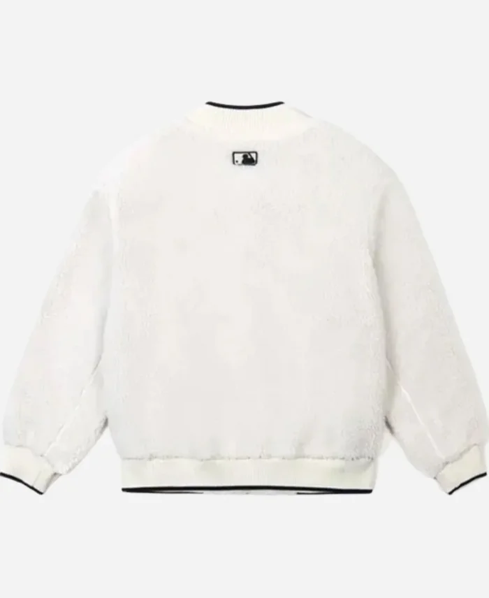 New York Yankees MLB 2025 Sherpa Bomber Jacket