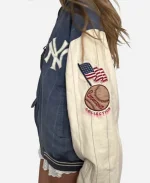 New York Yankees Vintage Zip Up Jacket