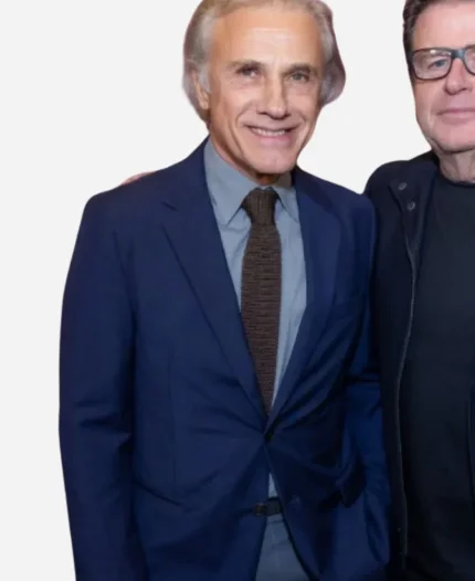 Newport Beach California Event Night Christoph Waltz Blue Blazer