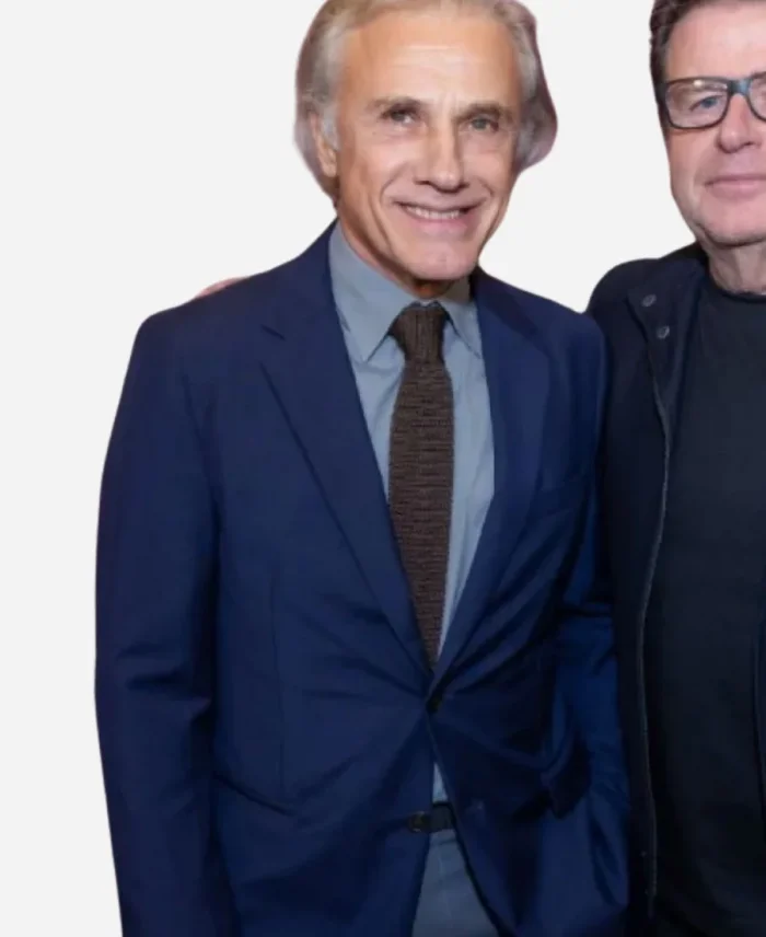 Newport Beach California Event Night Christoph Waltz Blue Blazer