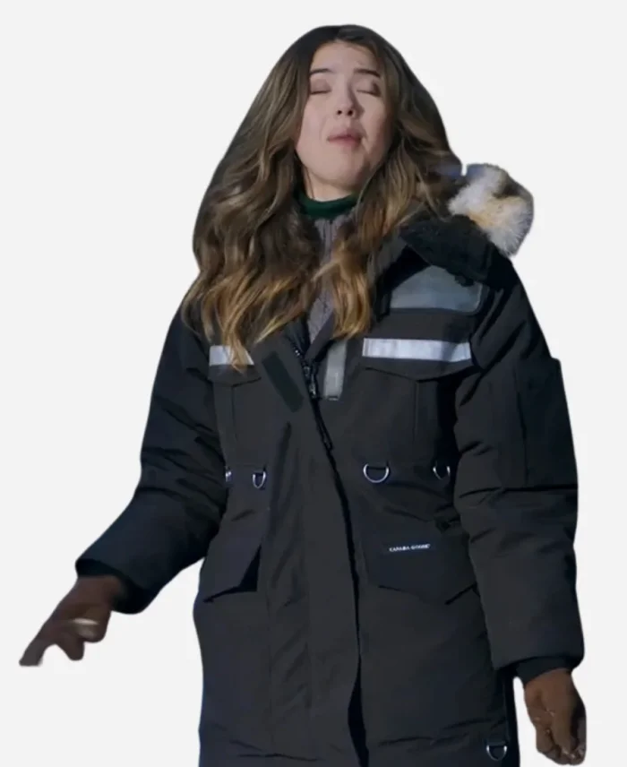 Nichole Sakura The Finnish Line Hooded Black Jacket