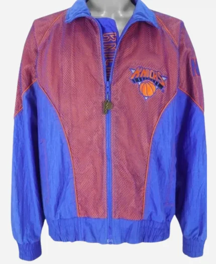 Nick Jonas New York Knicks NBA Playoffs Windbreaker Jacket