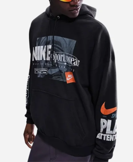 Nike Club Men’s Oversized French Terry Pullover Hoodie