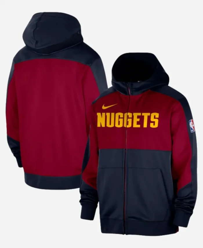 Nike Denver Nuggets Showtime Full-Zip Hoodie
