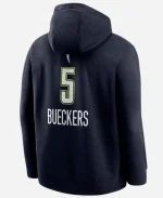 Nike Paige Bueckers Navy Dallas Wings 2025 WNBA Draft Explorer Blue Pullover Hoodie