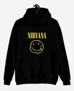 Nirvana Smiley Hoodie