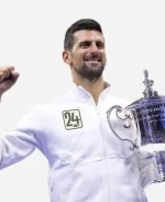 Novak Djokovic 24 White Jacket