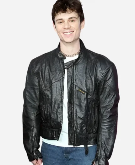O Dessa Ashby Gentry Black Leather Jacket